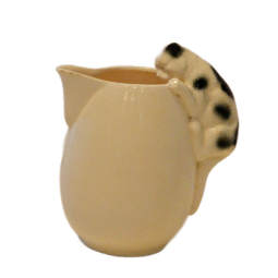 Alternative view of Vintage ERPHILA Fayence Cat Creamer c.1930's