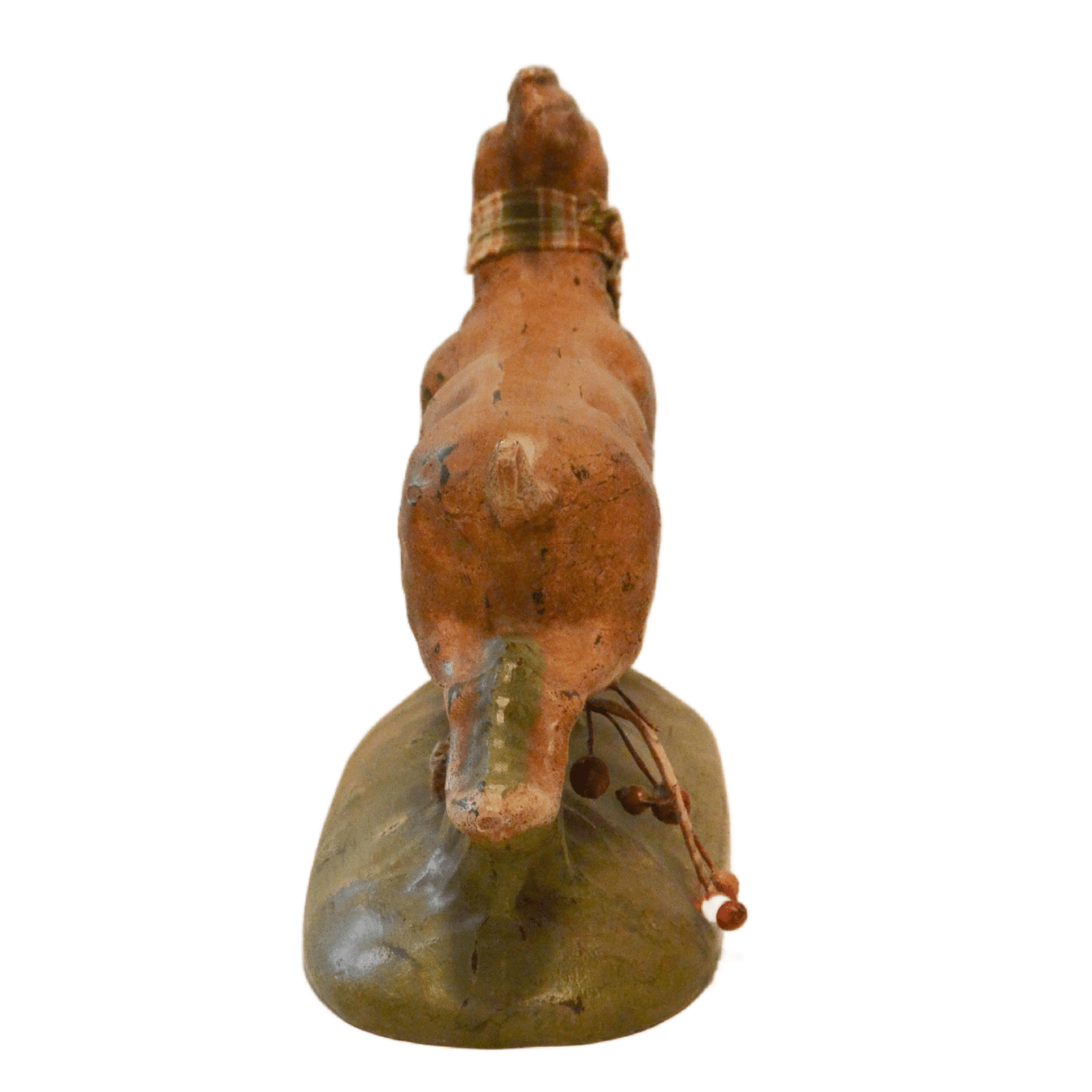 Folk Art Running Rabbit Figurine - Image 7