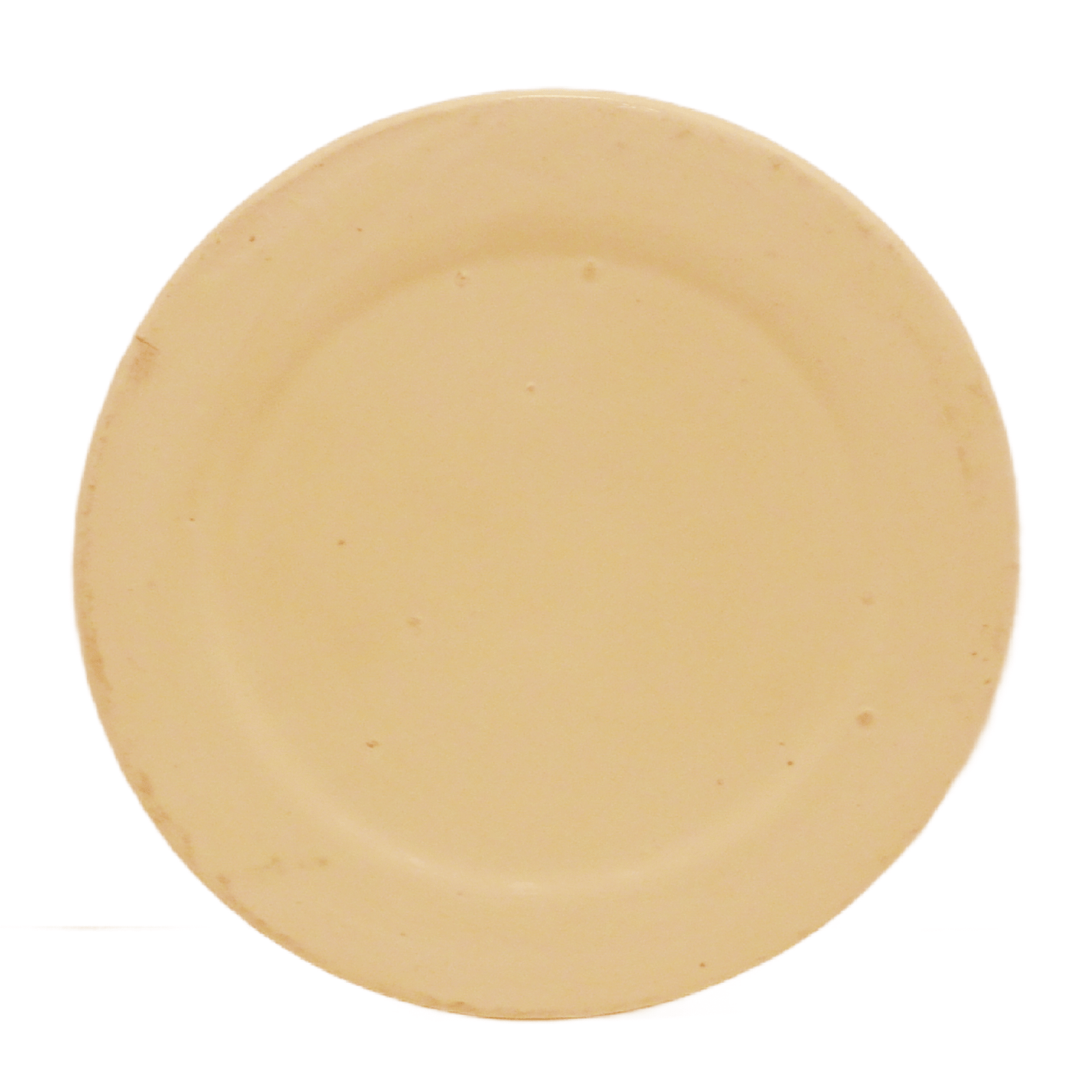 Vintage Roseville Art Pottery Child's Plate with Rabbits c. 1923-1926 - Image 8