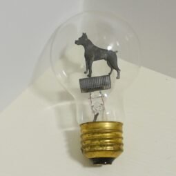 Vintage Aerolux Boxer Dog Bulb