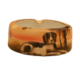 Antique Nippon Ashtray With Hunting Dog