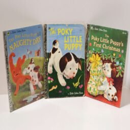 Alternative view of Vintage "The Poky Little Puppy" Trio of Children's Books