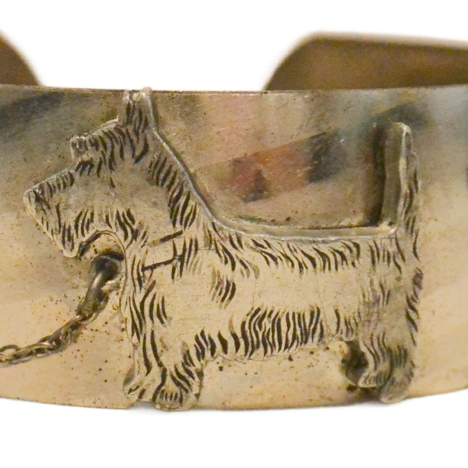 Vintage Scottish Terrier Dog Cuff Bracelet - Image 3