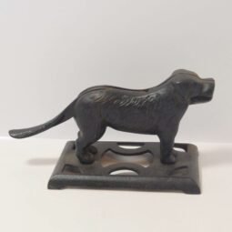 Alternative view of Antique Bradley & Hubbard Cast Iron Dog Figure Nutcracker
