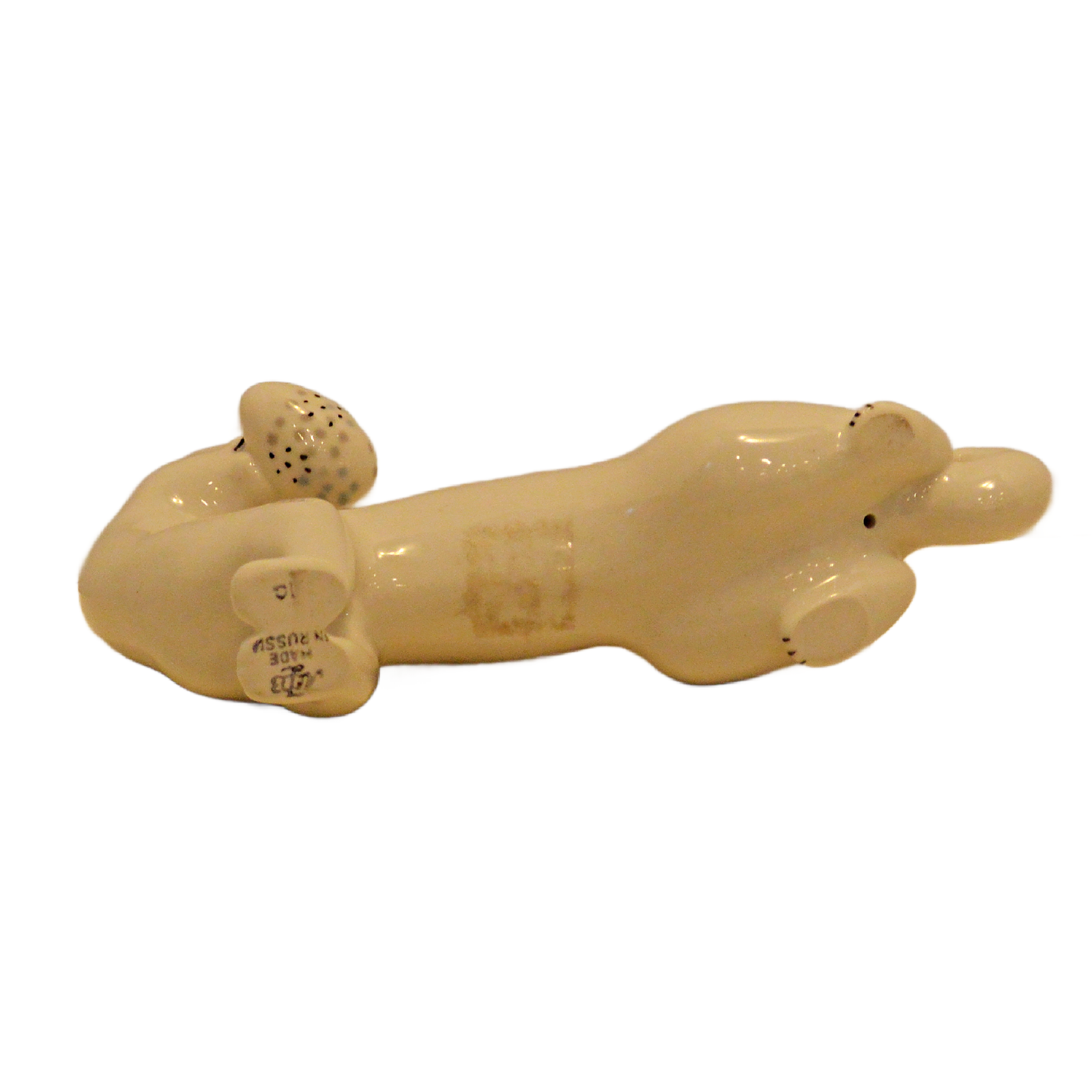 Lomonosov Porcelain Ermine Figurine c.1990's - Image 9