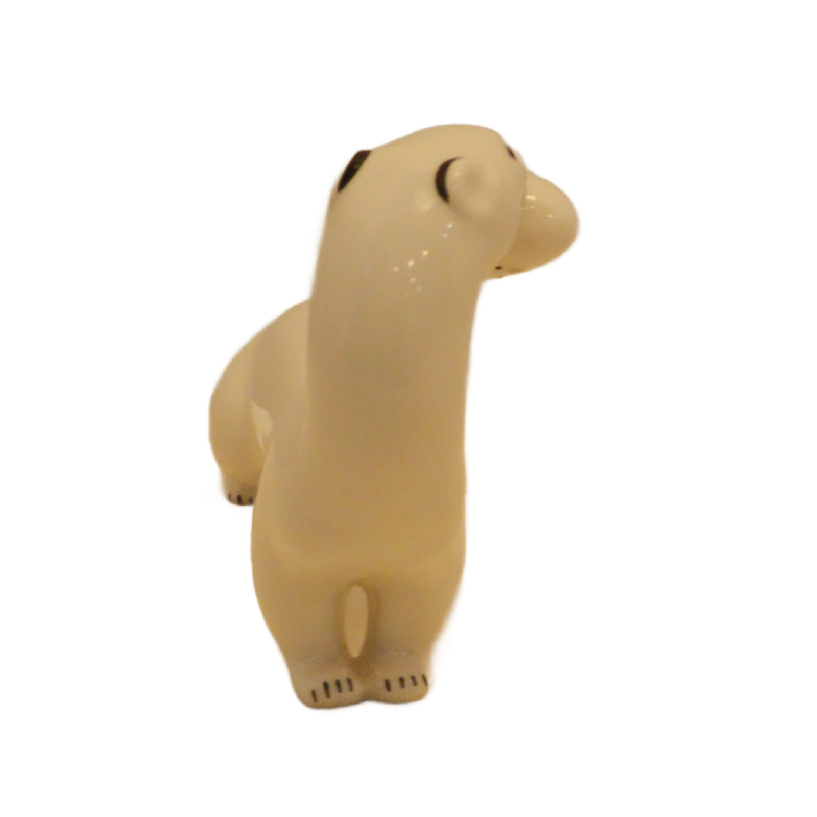 Lomonosov Porcelain Ermine Figurine c.1990's - Image 5