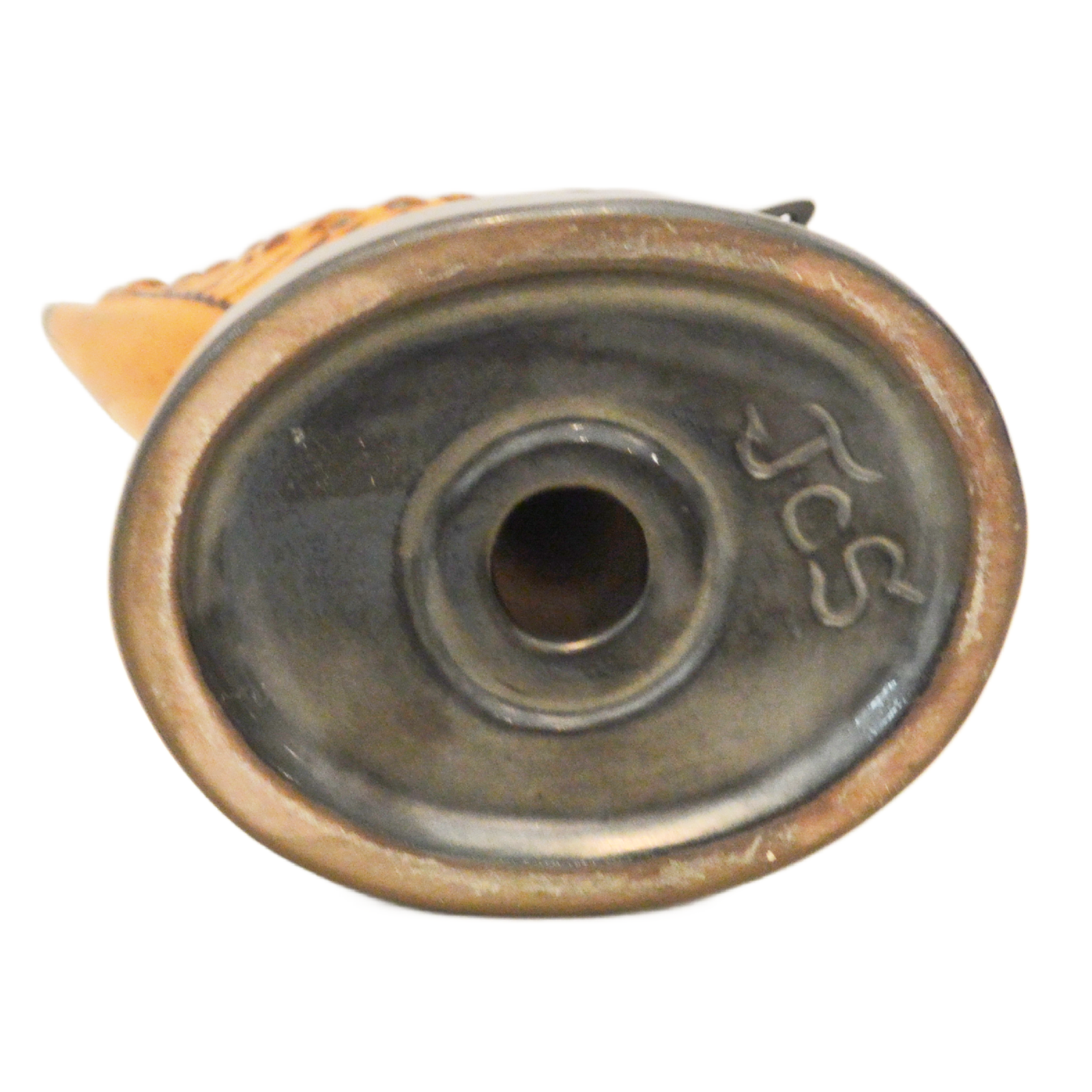 Mid-Century J.C. Seagraves Pottery Bird Flower Holder and Candlestick - Image 10