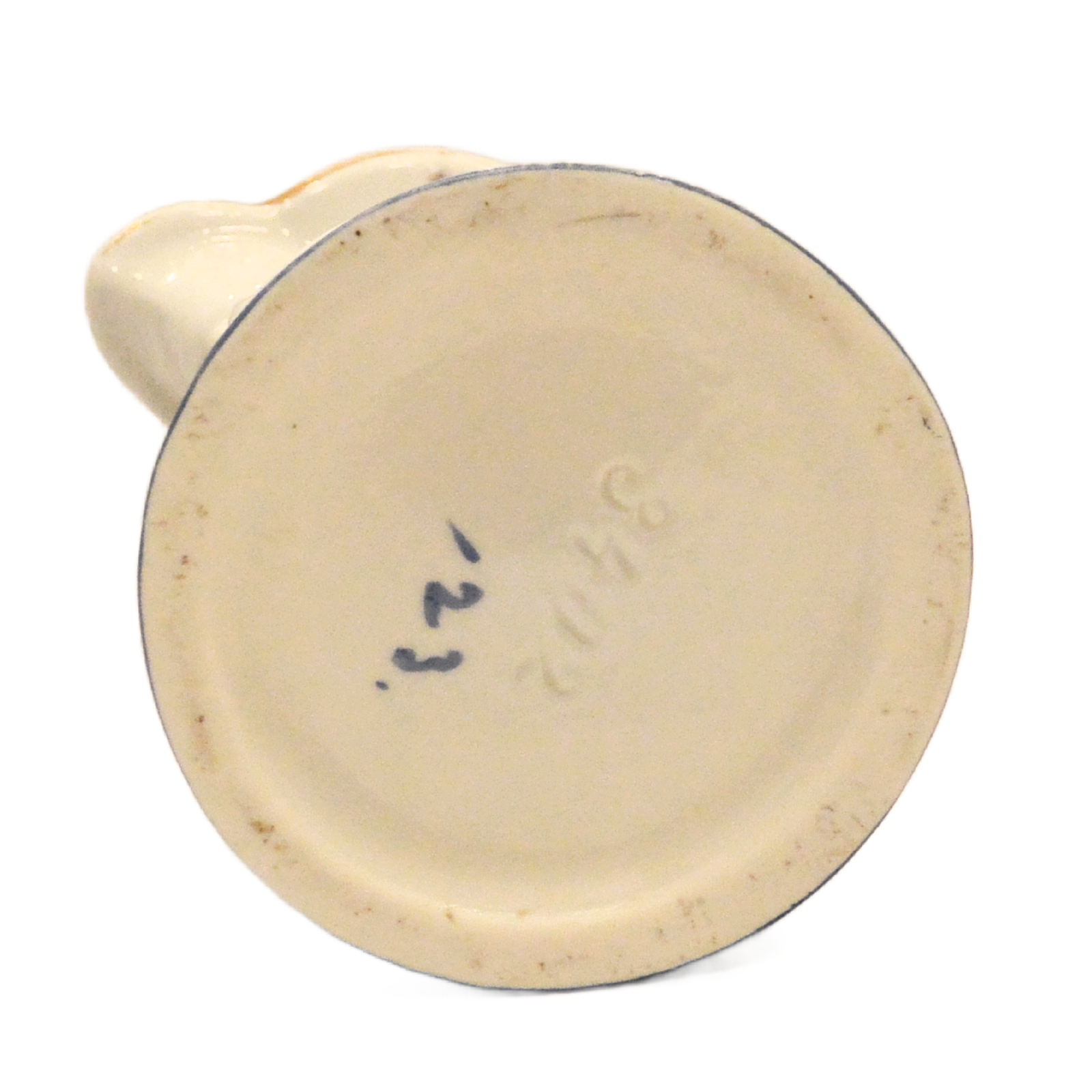 Rare Antique Copeland Spode "Cat-in-the-Pail" Ribbed Creamer - Image 11