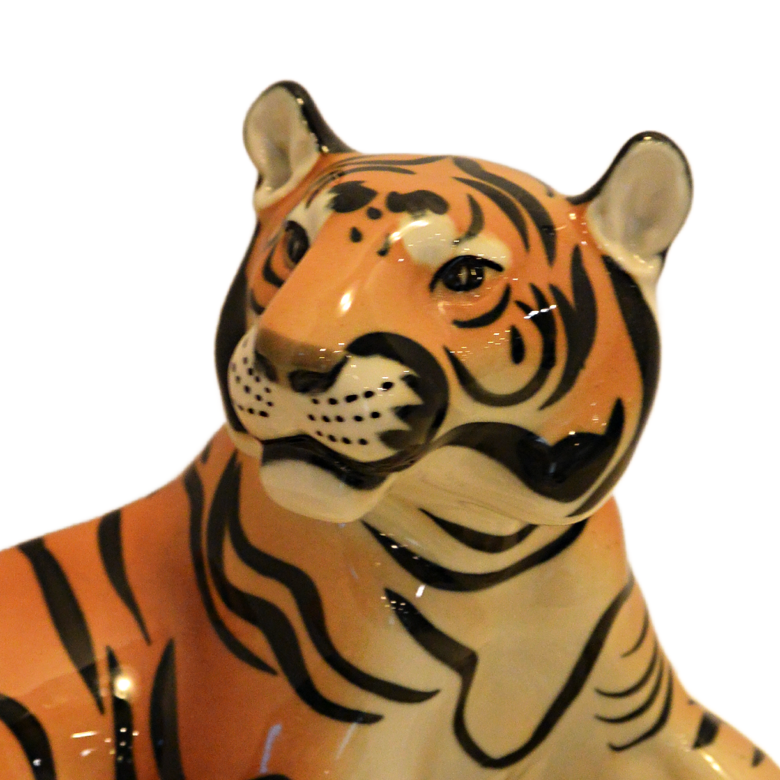 Imperial Lomonosov Porcelain: The Large "Majestic Tiger" by Boris Vorobiev - Image 3