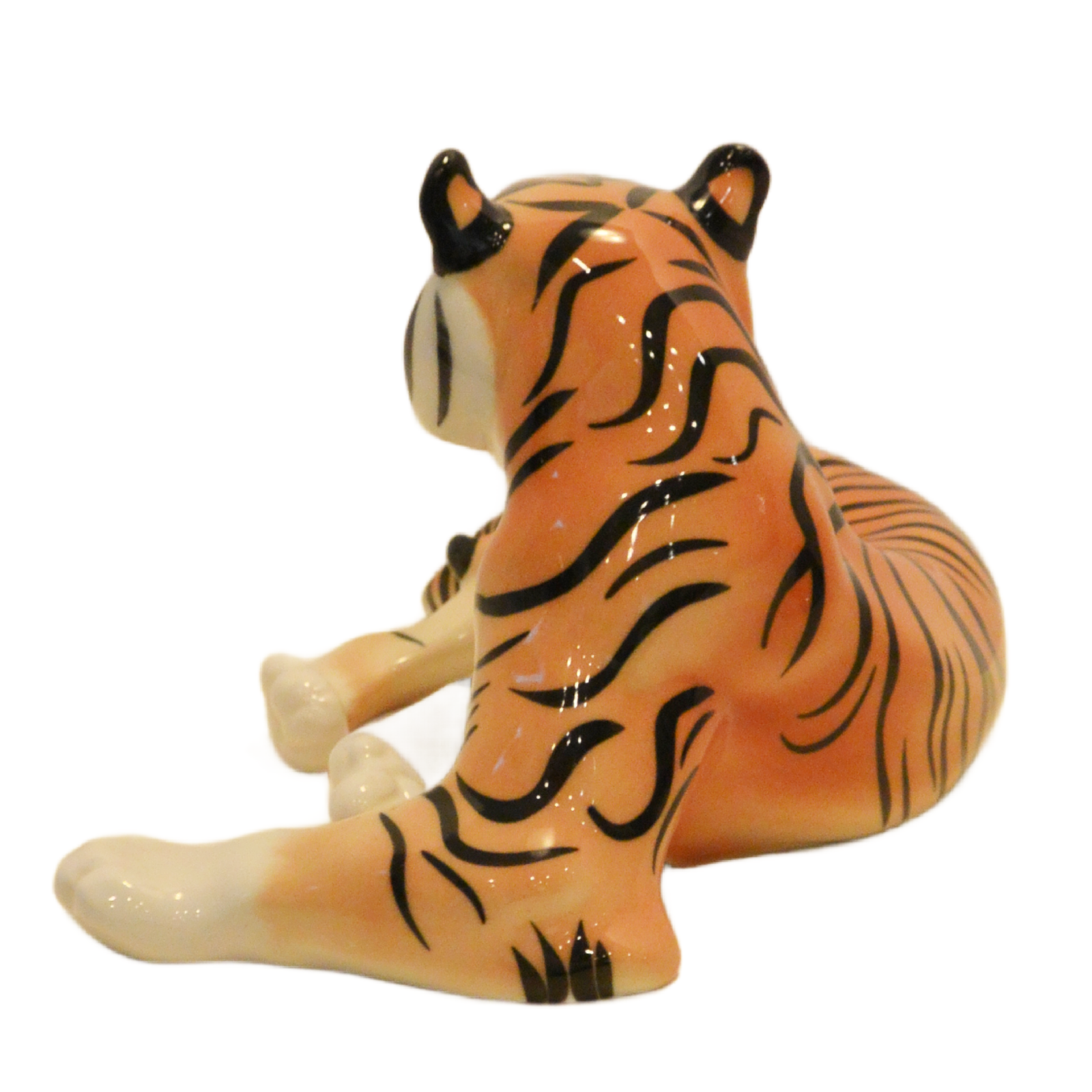 Imperial Lomonosov Porcelain: The Large "Majestic Tiger" by Boris Vorobiev - Image 8