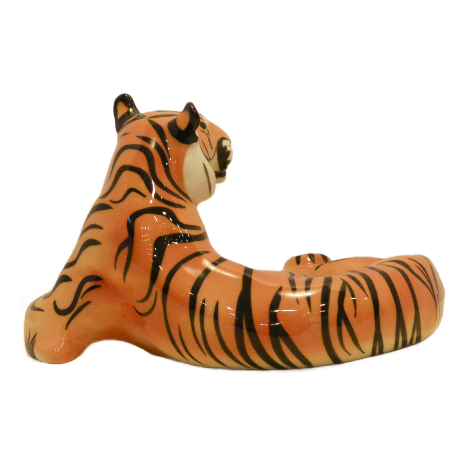 Imperial Lomonosov Porcelain: The Large "Majestic Tiger" by Boris Vorobiev - Image 7