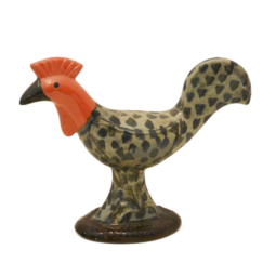 Alternative view of Mid-Century J.C. Seagraves Pottery Bird Figurine