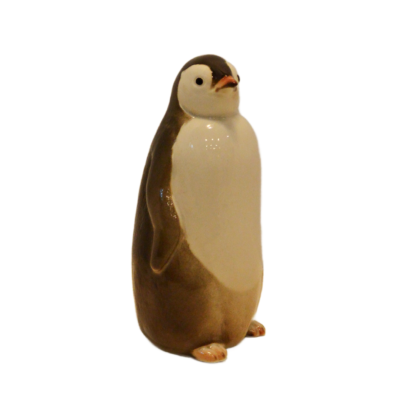 Vintage Soviet Lomonosov Porcelain Penguin Figurine
